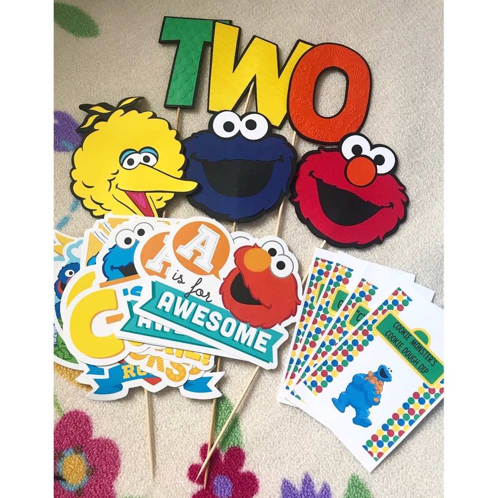 Sesame Street Party Decor